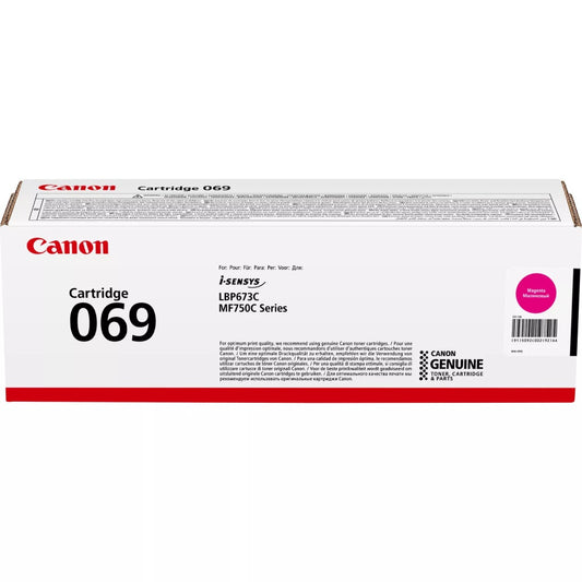 Genuine Canon 069 Magenta Toner Cartridge (5092C002AA) image 1
