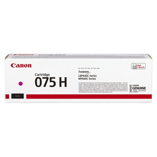 Canon 075H High Yield Magenta Toner Cartridge (6367C002AA) image 1