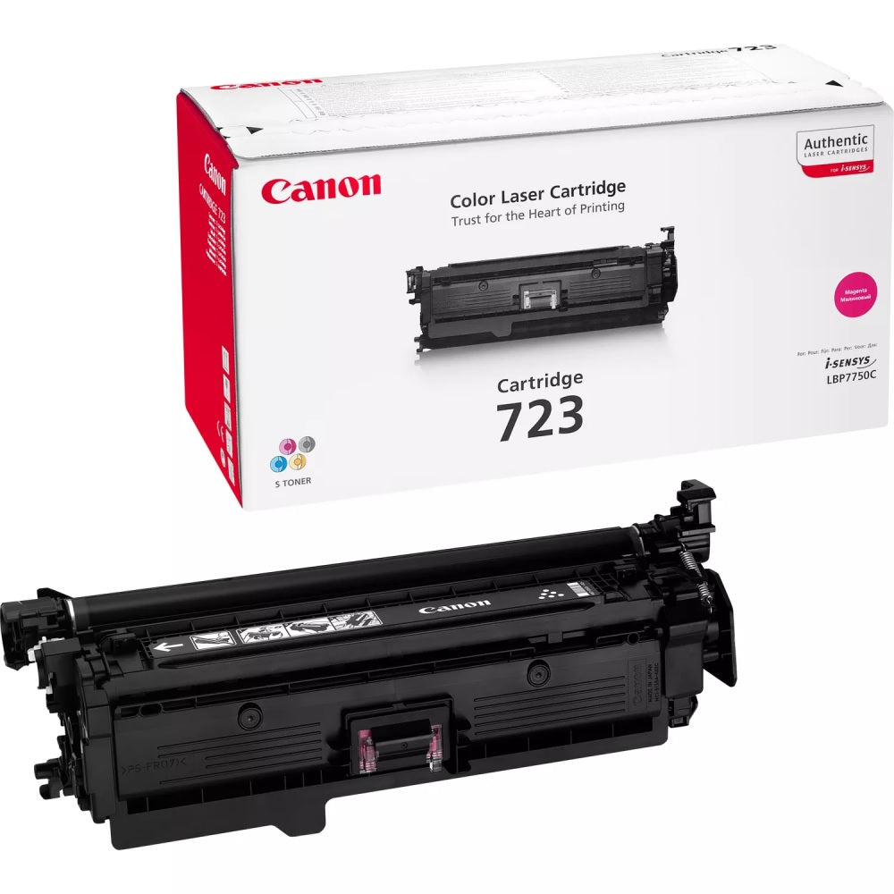 Genuine Canon 723 Magenta Laser Toner Cartridge (2642B002AA) image 1