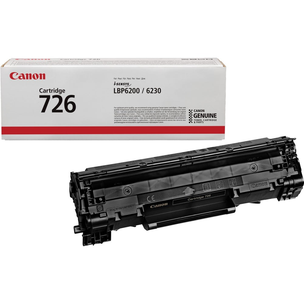Canon 726 Black Laser Toner Cartridge (3483B002AA) image 1