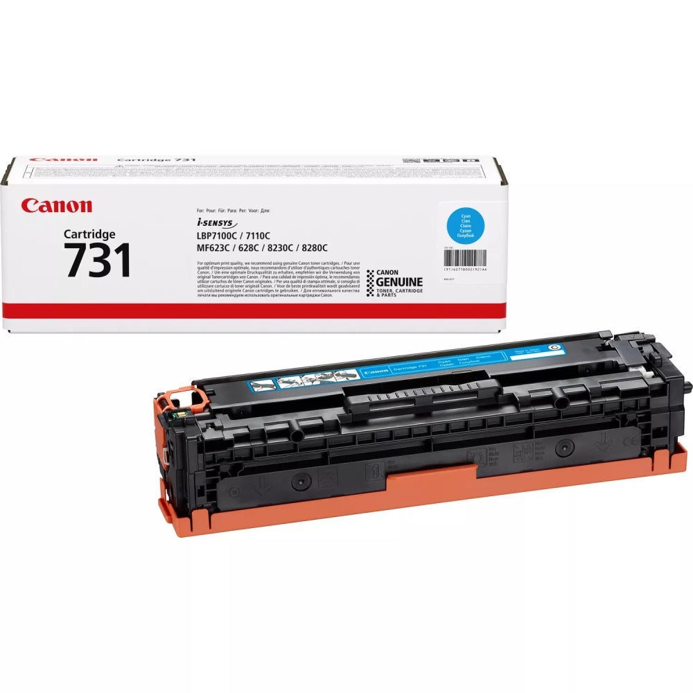 Canon 731 Cyan Laser Toner Cartridge (6271B002AA) image 1
