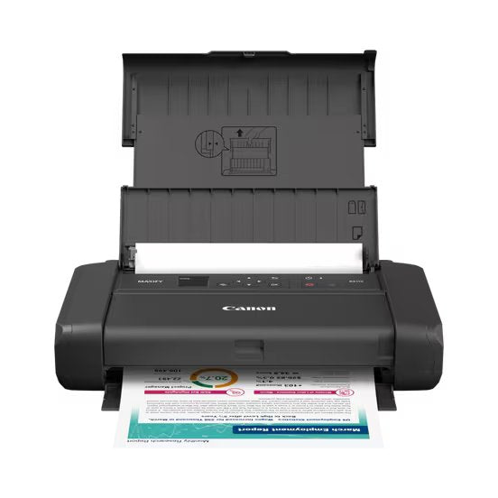 Canon MAXIFY BX110 Portable Inkjet Printer with Battery (7069C027AA) image 1