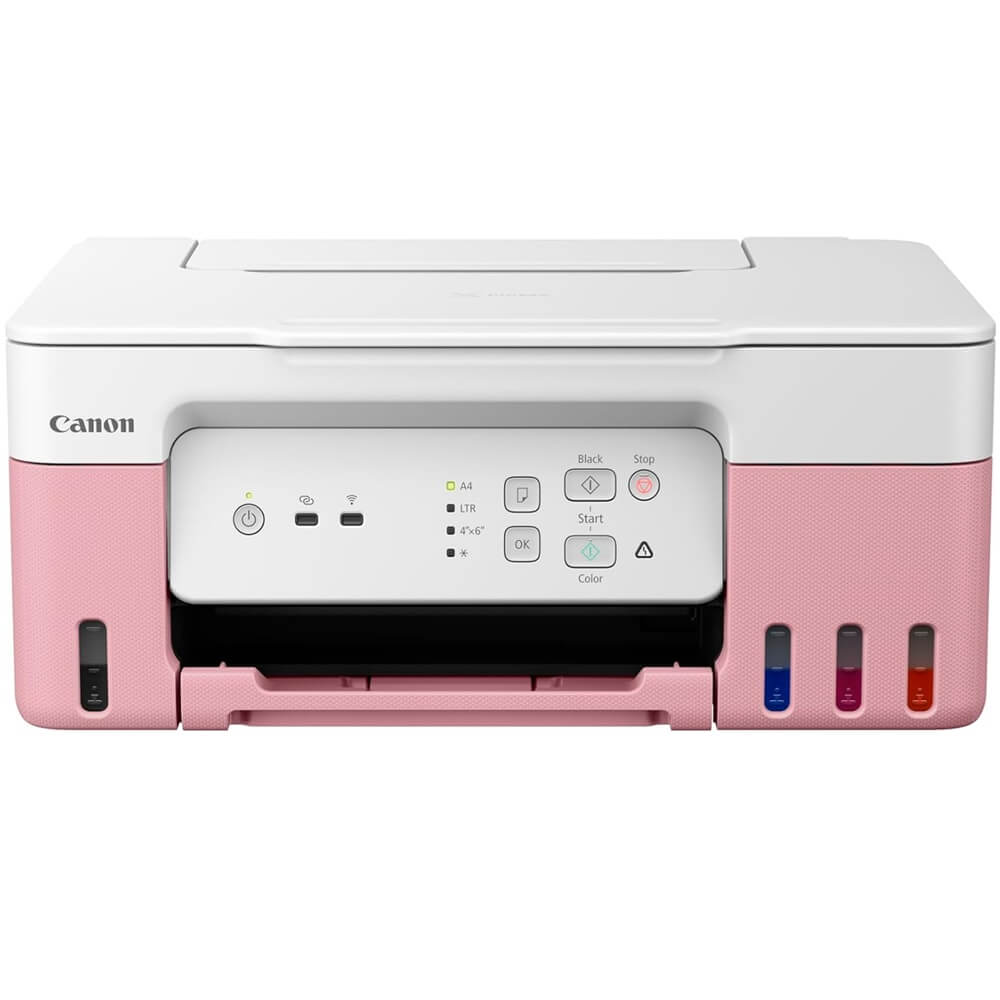 Canon PIXMA G3430 Ink Tank System Printer – Pink (5989C029AA) image 1