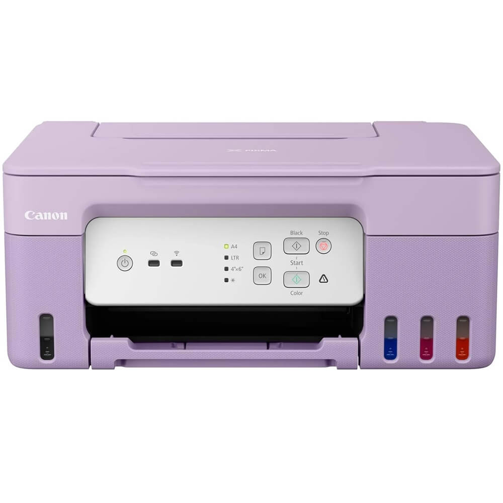 Canon PIXMA G3430 Ink Tank System Printer – Purple (5989C028AA) image 1