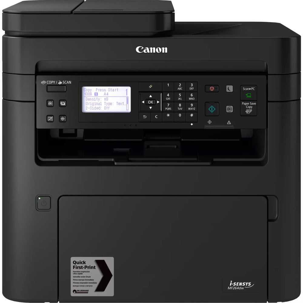 Canon i-SENSYS MF264dw 3-in-1 Mono Laser Printer (2925C016AA) image 1