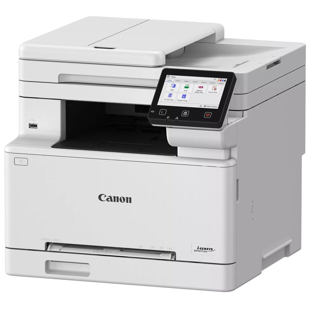 Canon i-SENSYS MF667Cdw Colour Laser Multifunction Printer image 2