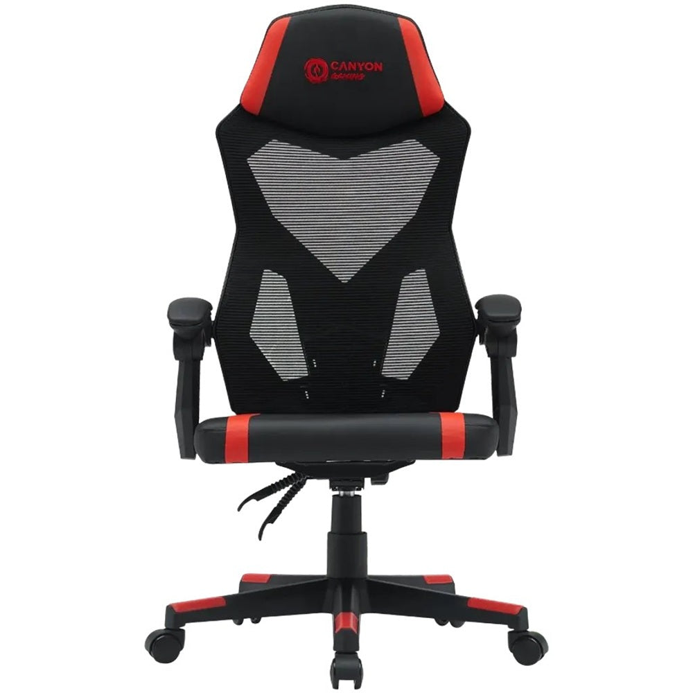 Canyon Flow MCH01 Ergonomic Gaming Chair – Red (CNE-MCH01R) image 1