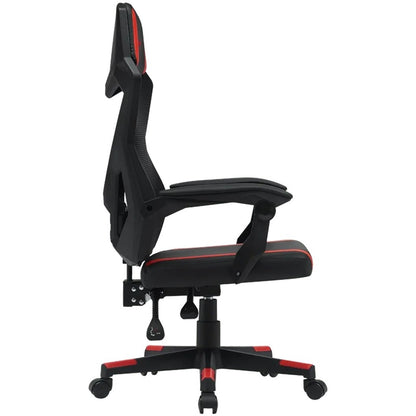 Canyon Flow MCH01 Ergonomic Gaming Chair – Red (CNE-MCH01R) — side view