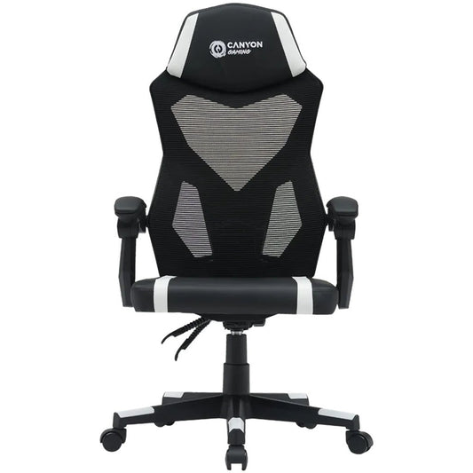 Canyon Flow MCH01 Ergonomic Gaming Chair – White (CNE-MCH01W) image 1