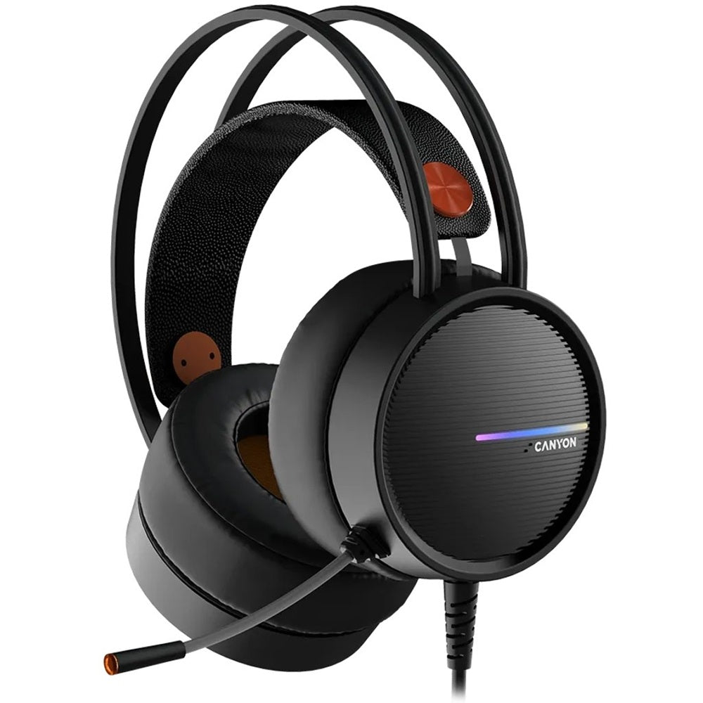 Canyon Interceptor GH-8A Wired Gaming Headset (CND-SGHS8A) image 1