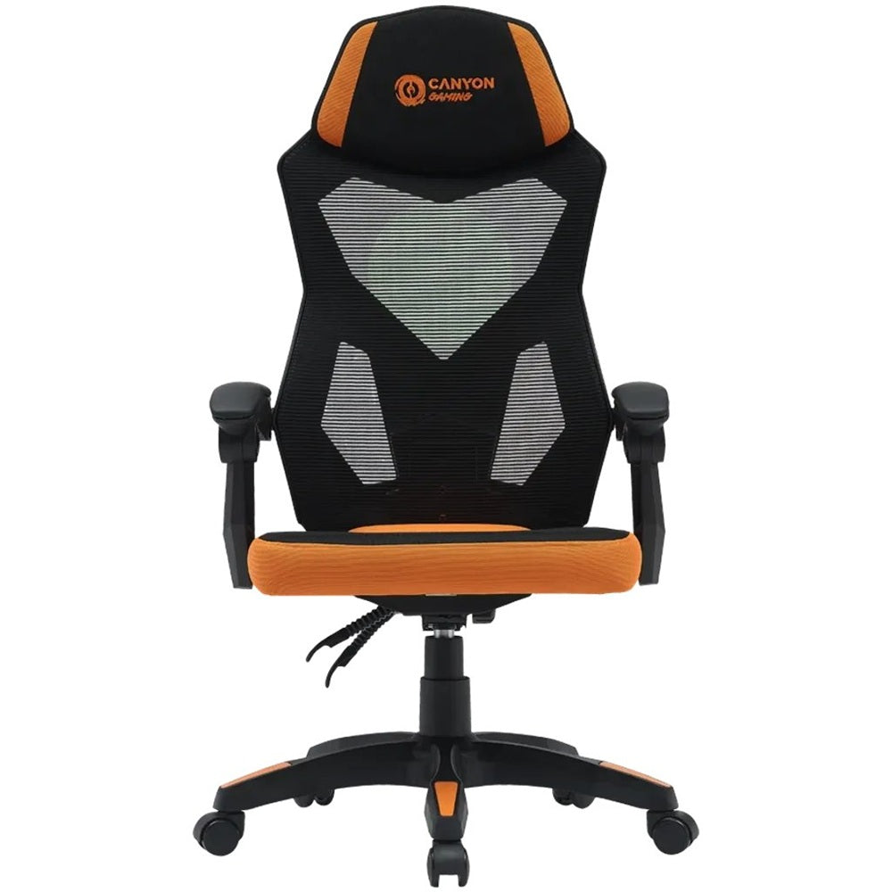 Canyon Wave MCH02 Mesh Gaming Chair – Orange (CNE-MCH02) image 1