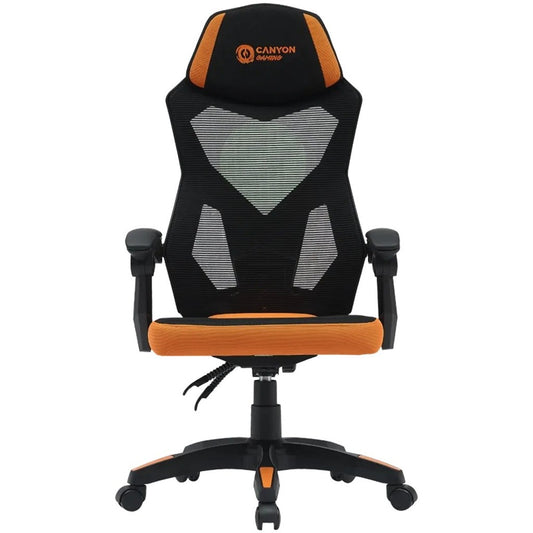Canyon Wave MCH02 Mesh Gaming Chair – Orange (CNE-MCH02) image 1
