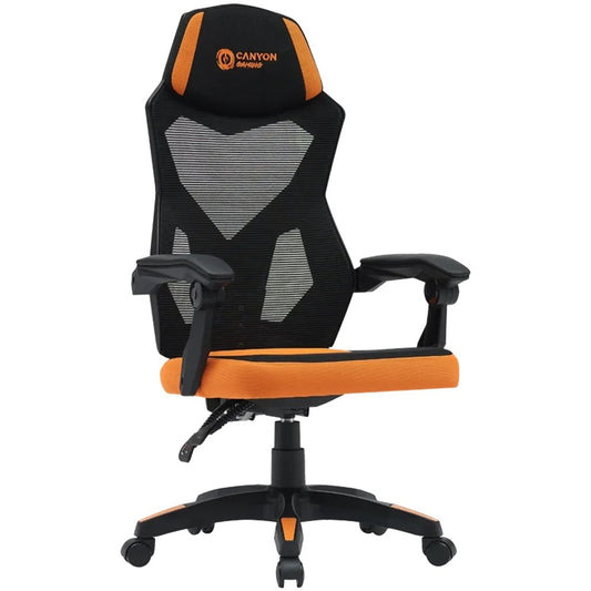Canyon Wave MCH02 Mesh Gaming Chair – Orange (CNE-MCH02) image 2