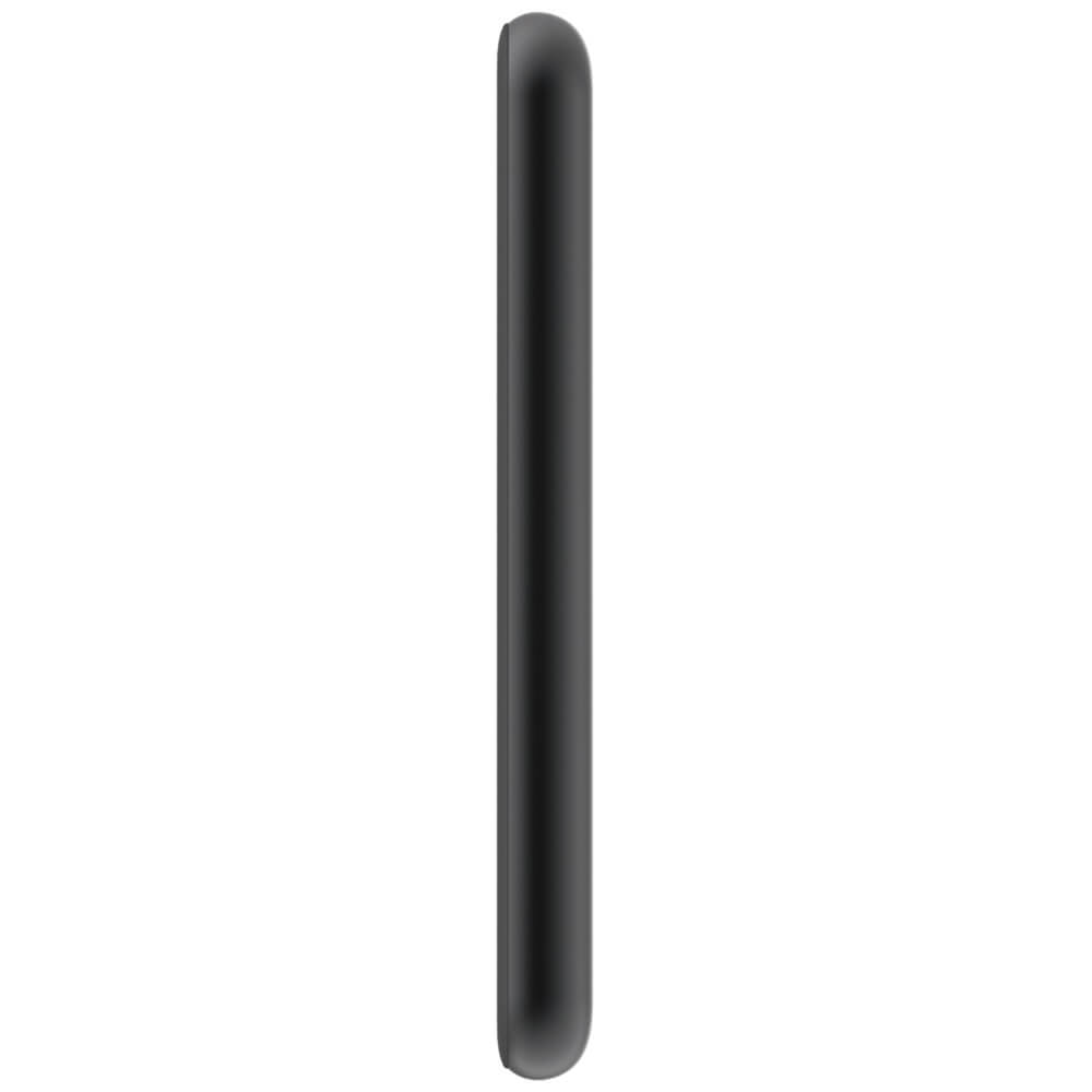 Verbatim Charge ‘n’ Go 10000mAh Magnetic Wireless Charging Powerbank – Black (32245) — side view