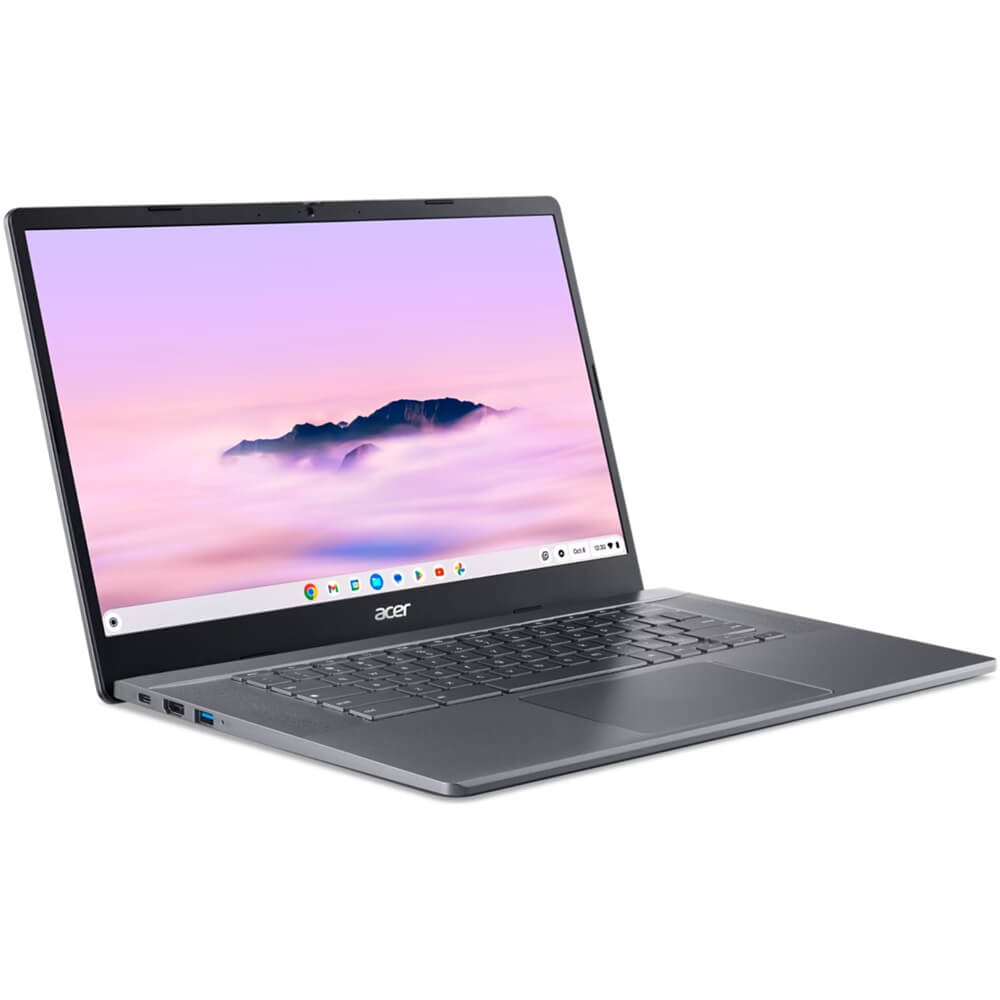 Acer Chromebook Plus 515 CB515-2HT Notebook PC – Core i5-1235U / 15.6″ FHD Touch / 8GB RAM / 256GB SSD / Chrome OS / Iron (NX