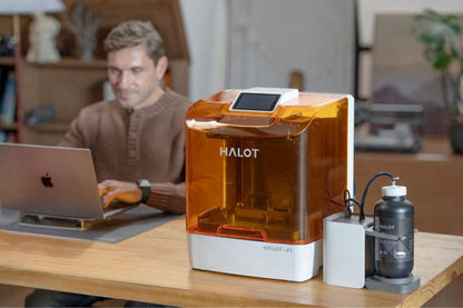 Creality Halot-X1 3D Printer with AFU Unit Combo — front view