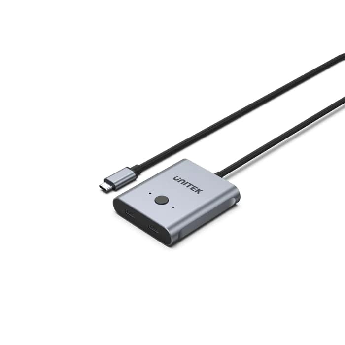 Unitek USB-C Bidirection Switch (D1078A) — front view
