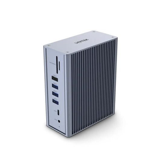 Unitek uHUB Prime 15-in-1 USB-C Ethernet Hub (D1086A) – with MST Triple 4K Monitor, 60W Power Delivery and Dual Card Reader image 1