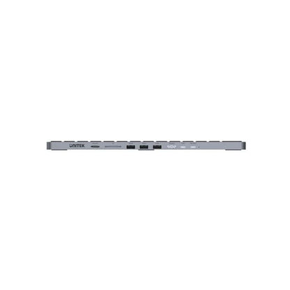 Unitek 9-in-1 USB-C Keyboard Hub (D1092A) — detail view