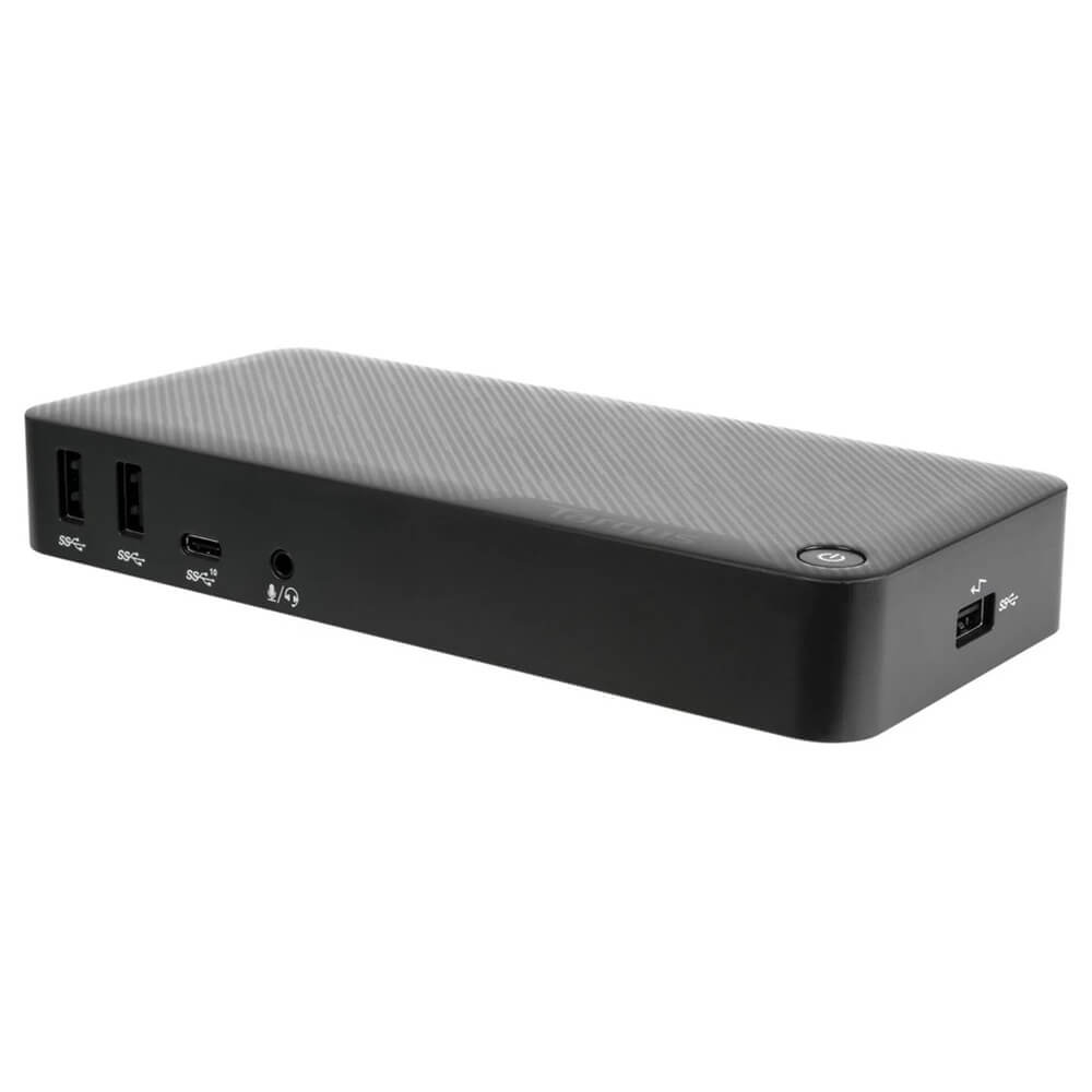 Targus USB-C Multi-Function Docking Station with 85W Power (DOCK430EUZ) — side view