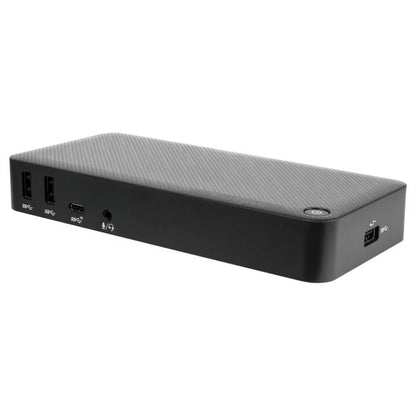 Targus USB-C Multi-Function Docking Station with 85W Power (DOCK430EUZ) — side view