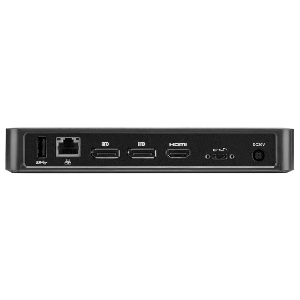 Targus USB-C Multi-Function Docking Station with 85W Power (DOCK430EUZ) — rear view