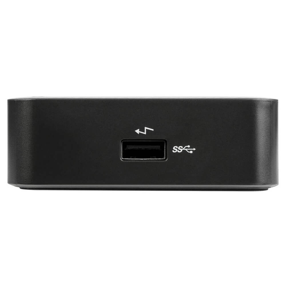 Targus USB-C Multi-Function Docking Station with 85W Power (DOCK430EUZ) — in use