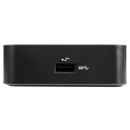 Targus USB-C Multi-Function Docking Station with 85W Power (DOCK430EUZ) — in use