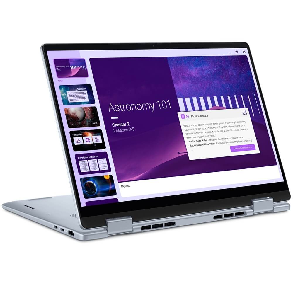 Dell 14 Plus DB04250 2-in-1 Notebook PC – Core Ultra 5 226V / 14″ FHD+ Touch / 16GB RAM / 512GB SSD / Win 11 Pro (DB04250U516