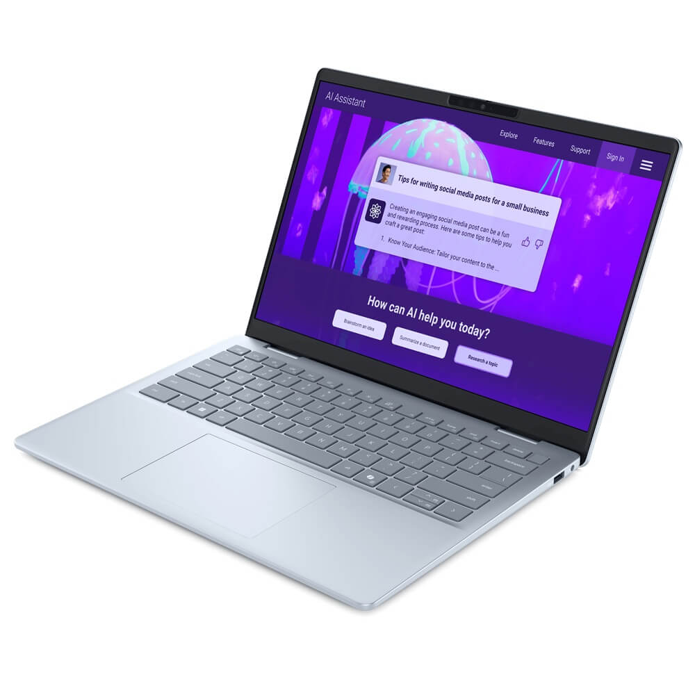 Dell 14 Plus DB14250 Notebook PC – Core Ultra 7 258V / 14″ 2.5K / 32GB RAM / 1TB SSD / Win 11 Home (DB14250_LNL_202_HOM) — si