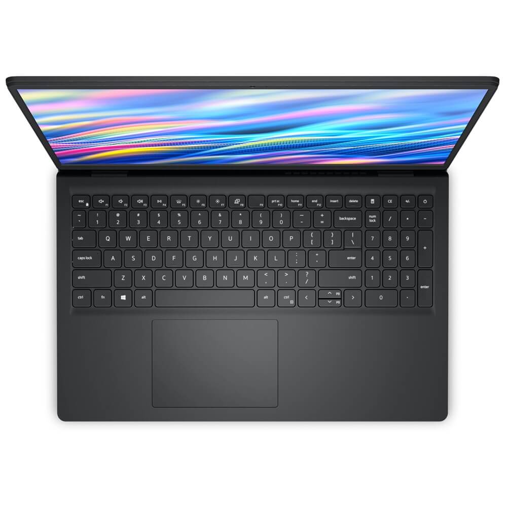 Dell 15 DC15250 Notebook PC – Core 3 100U / 15.6″ FHD / 8GB RAM / 512GB SSD / Win 11 Home (DC15250RPLU020PHOM) — rear view