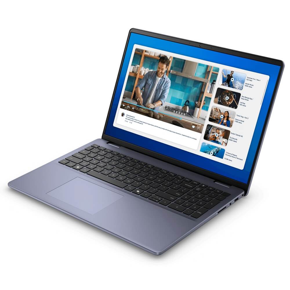 Dell 16 DC16251 Notebook PC – Core 7 150U / 16″ FHD+ / 16GB RAM / 512GB SSD / Win 11 Pro / Midnight Blue (DC16251_RPLU-R_005)