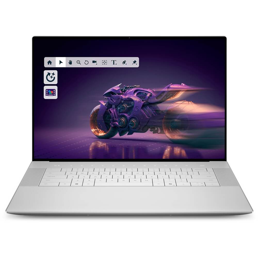 Dell 16 Premium DA16250 Notebook PC – Core Ultra 9-285H / 16.3″ 4K OLED Touch / 32GB RAM / 1TB SSD / NVIDIA RTX 5060 8GB / Wi