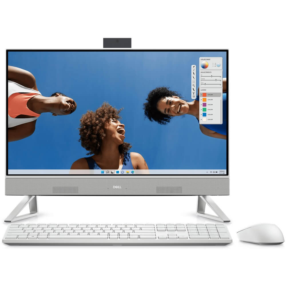 Dell Inspiron 24 5430 All-in-One Desktop PC – Core 5 120U / 23.8″ FHD / 8GB RAM / 512GB SSD / Win 11 Pro (I5430-AC58512-11P) image 1