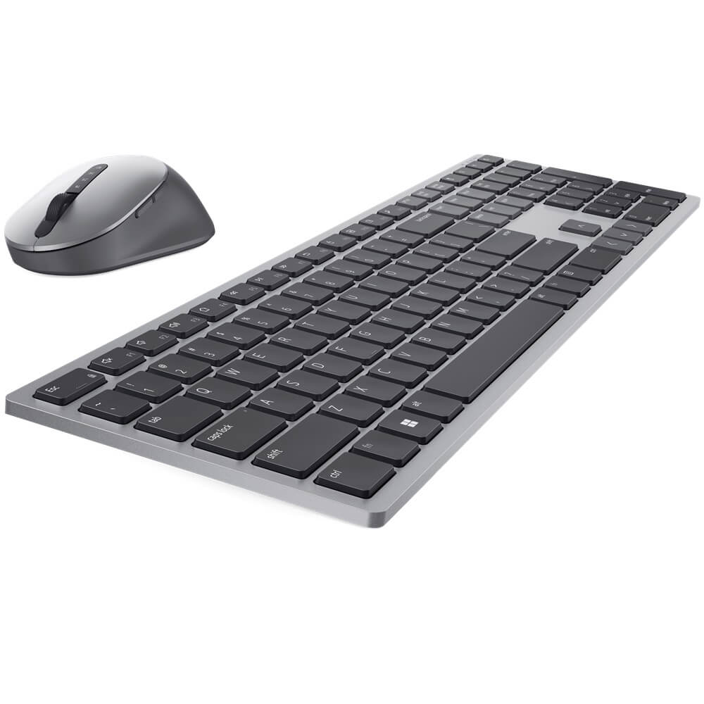 Dell KM7321W Premier Multi-Device Wireless Keyboard and Mouse (580-AJQJ) — front view