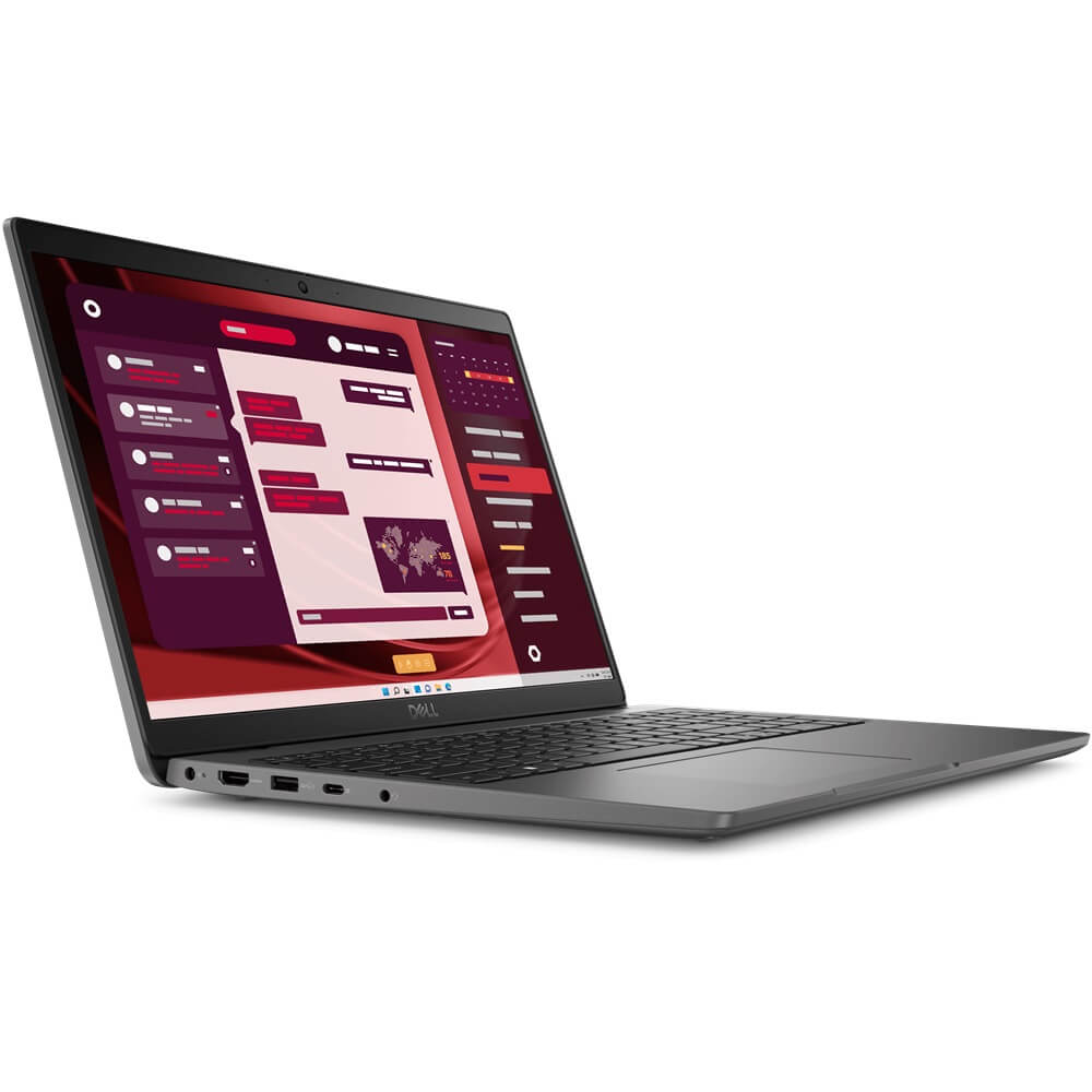 Dell Latitude 3550 Notebook PC – Core i7-1355U / 15.6″ FHD / 16GB RAM / 512GB SSD / Win 11 Pro (N010L355015EMEA) — front view