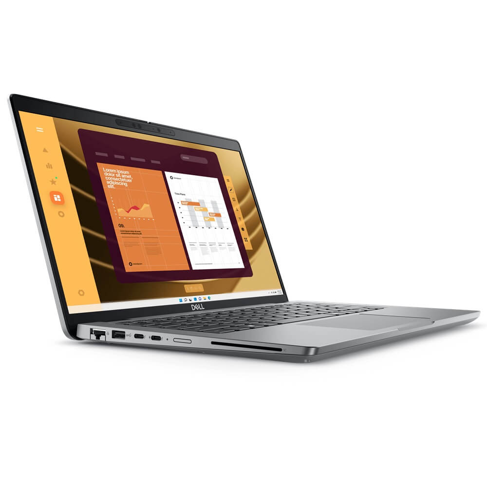 Dell Latitude 5450 Notebook PC – Core Ultra 5 125U / 14″ FHD / 8GB RAM / 512GB SSD / Win 11 Pro (N006L545014EMEA) — front vie