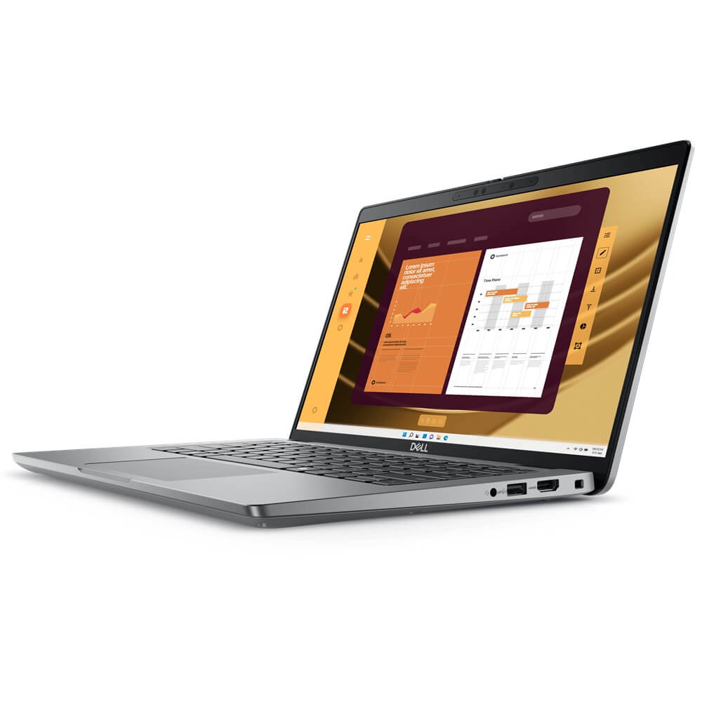 Dell Latitude 5450 Notebook PC – Core i5-1335U / 14″ FHD / 16GB RAM / 512GB SSD / Win 11 Pro (N004L545014EMEA) — side view