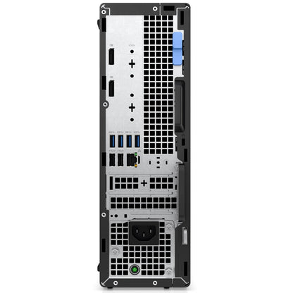 Dell OptiPlex 5000 SFF Desktop PC – Core i5-12500 / 8GB RAM / 256GB SSD / Win 11 Pro (N004O5000SFF) — rear view