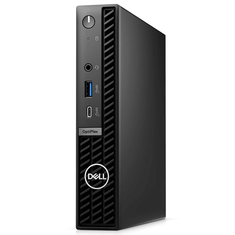 Dell OptiPlex 7020 MFF Desktop PC – Core i5 14500T / 16GB RAM / 512GB SSD / Win 11 Pro (N011O7020MFFEMEA) — side view