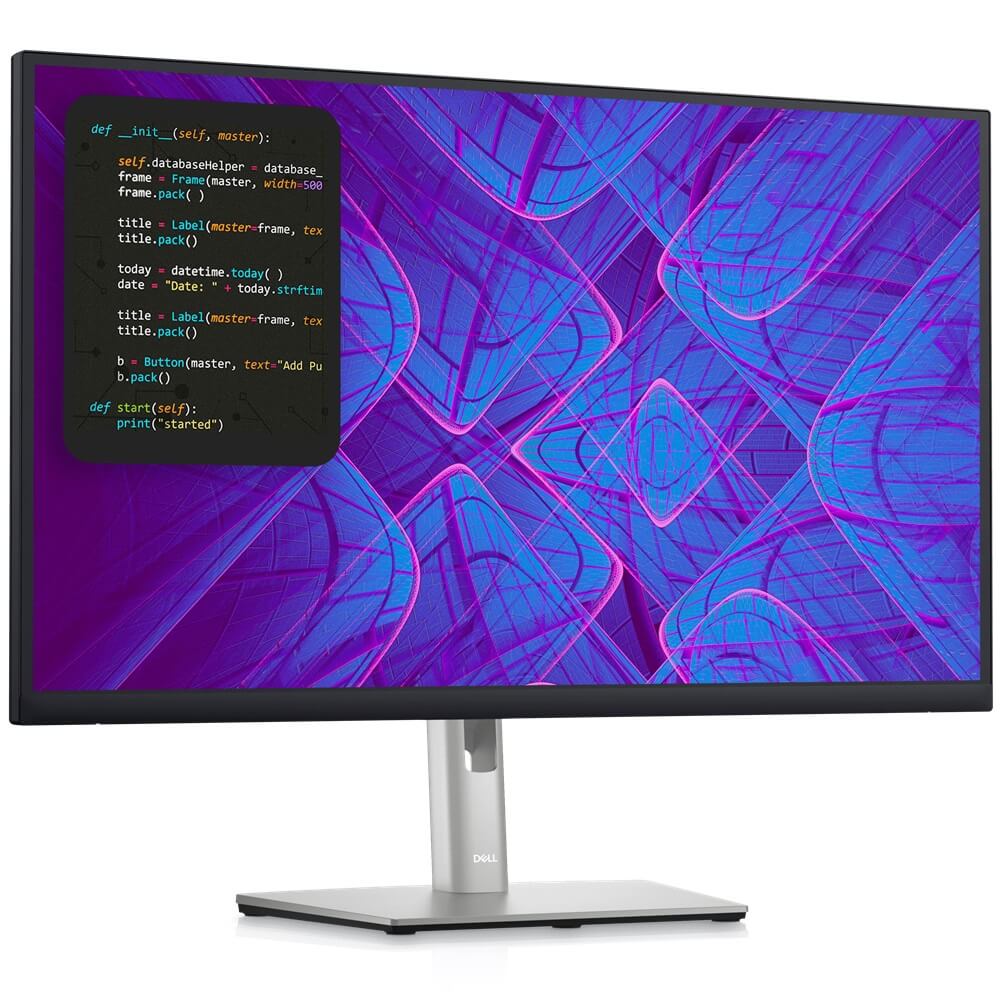 Dell P2723QE 27″ 4K USB-C Hub Monitor (210-BDFZ) — front view