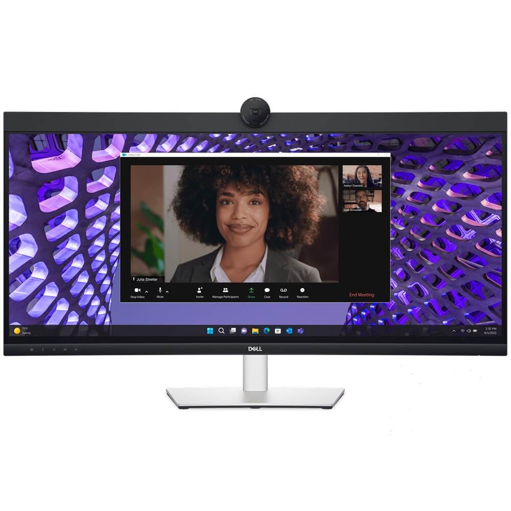 Dell P3424WEB 34″ WQHD Curved Video Conferencing Monitor (210-BFOB)