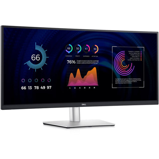 Dell P3424WE 34″ WQHD Curved USB-C Hub Monitor (210-BGTY) image 2