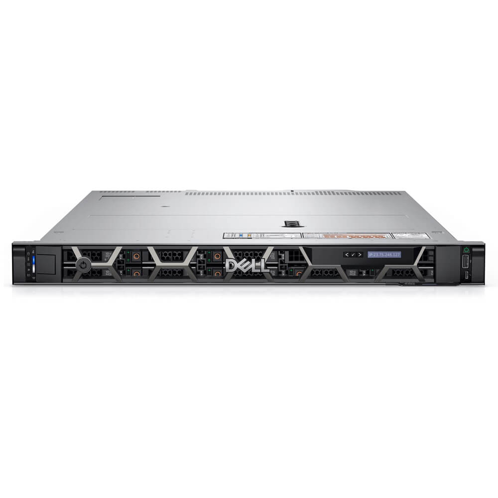 Dell PowerEdge R450 1U Rackmount Server – Xeon Silver 4310 / 16GB RAM / 2TB HDD / PERC H755 / 700W PSU (PER450SPL4) image 1