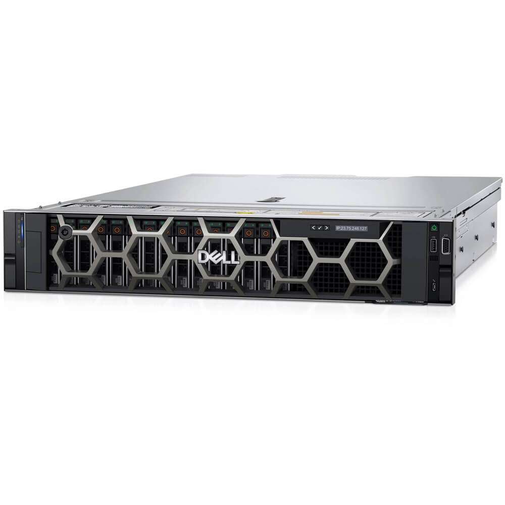 Dell PowerEdge R550 2U Rackmount Server – Xeon Silver 4310 / 32GB RAM / 480GB SSD / PERC H755 / 1100W PSU (PER550SPL3) image 2