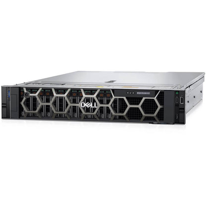 Dell PowerEdge R550 2U Rackmount Server – Xeon Silver 4310 / 32GB RAM / 480GB SSD / PERC H755 / 1100W PSU (PER550SPL3) — fron