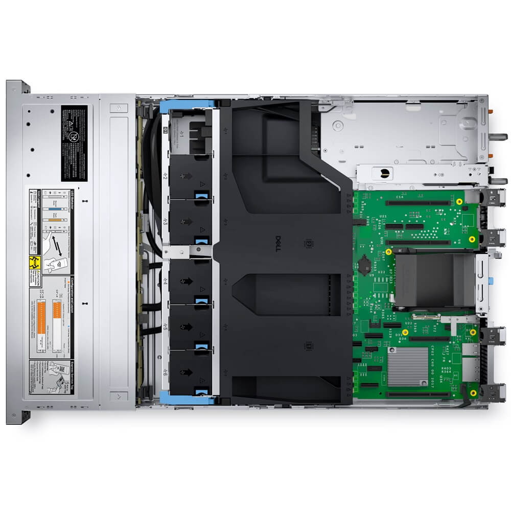 Dell PowerEdge R550 2U Rackmount Server – Xeon Silver 4309Y / 16GB RAM / 600GB HDD / PERC H355 / 700W PSU / No OS (PER550SPL6) image 4