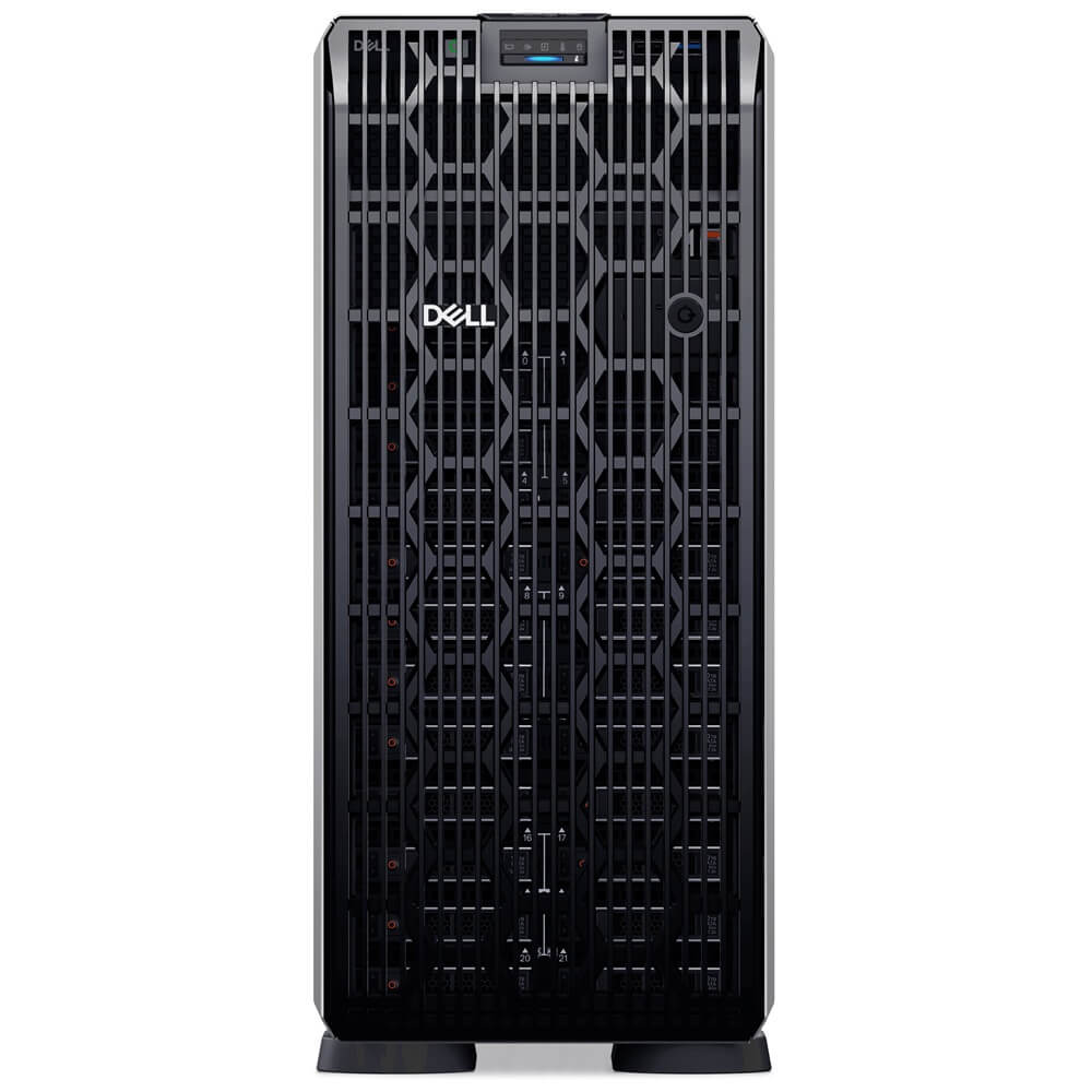 Dell PowerEdge T560 Tower Server – Xeon Silver 4410Y / 16GB RAM / 480GB 2.5″ SSD / PERC H755 / 700W PSU / No OS (PET560SPL1) image 1