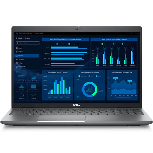 Dell Precision 3581 Mobile Workstation Notebook PC – Core i7-13800H / 15.6″ FHD / 32GB RAM / 512GB SSD / NVIDIA RTX 2000 8GB / Win 11 Pro (N208P3581EMEA) image 1