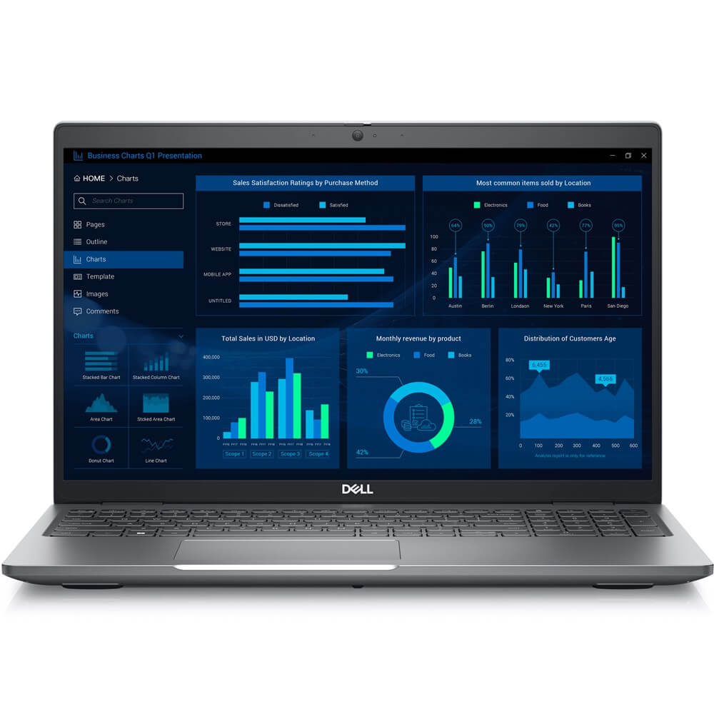 Dell Precision 3581 Mobile Workstation Notebook PC – Core i7-13700H / 15.6″ FHD / 16GB RAM / 512GB SSD / NVIDIA RTX A1000 6GB